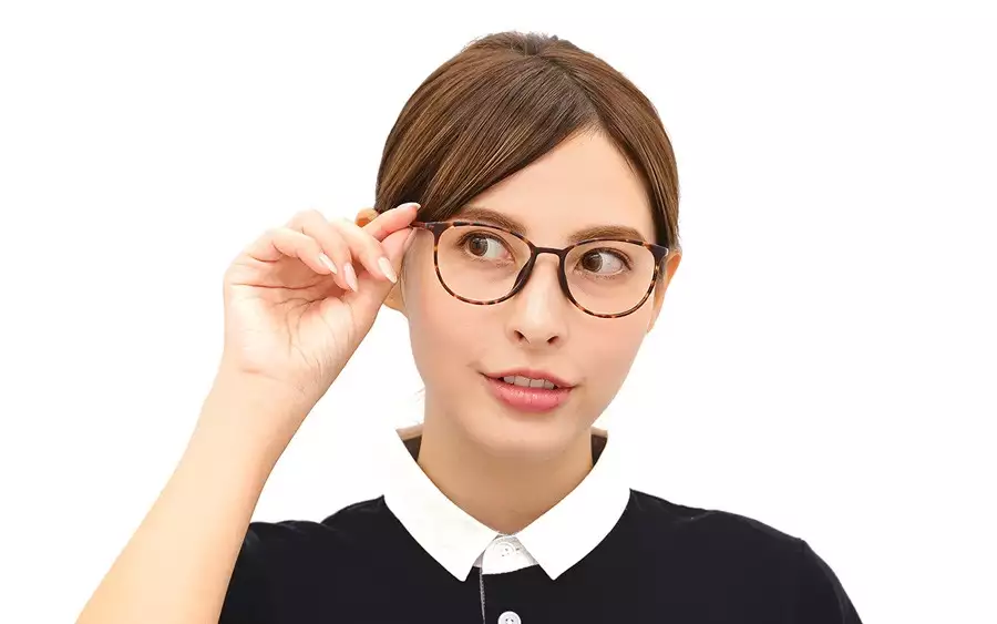 Eyeglasses OWNDAYS | AIR AU8005N-1A  Brown Demi 