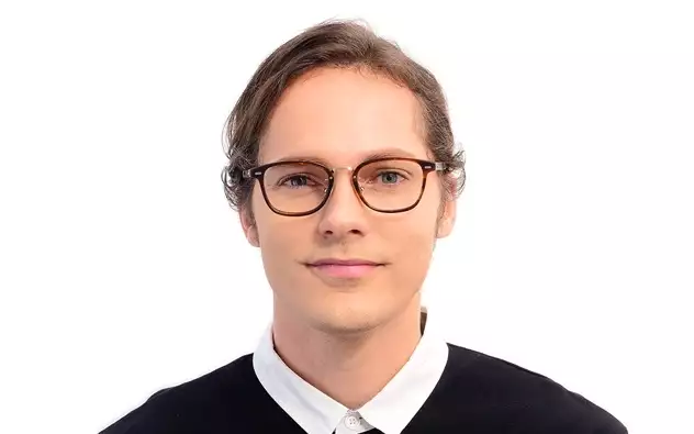 Eyeglasses John Dillinger JD2036J-9A  ブラック 
