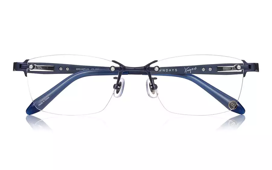 Eyeglasses K.moriyama KM1142T-1S  Navy 
