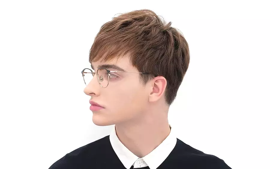 Eyeglasses OWNDAYS | AIR MM1009B-0A  ブラウン 