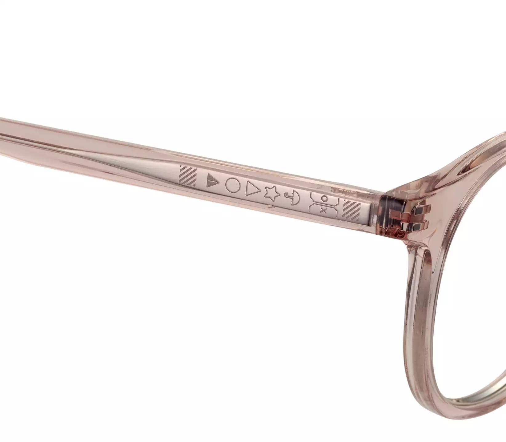 Eyeglasses イカゲーム × OWNDAYS SG2002N-5S  クリアピンク 