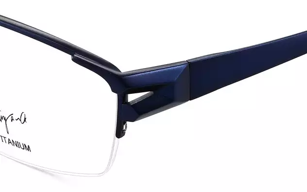 Eyeglasses K.moriyama KM1127-G  ネイビー 