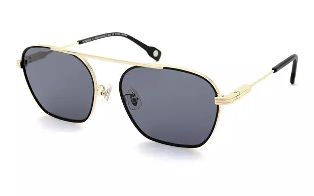 Sunglasses +NICHE NC1020B-0S  ゴールド 
