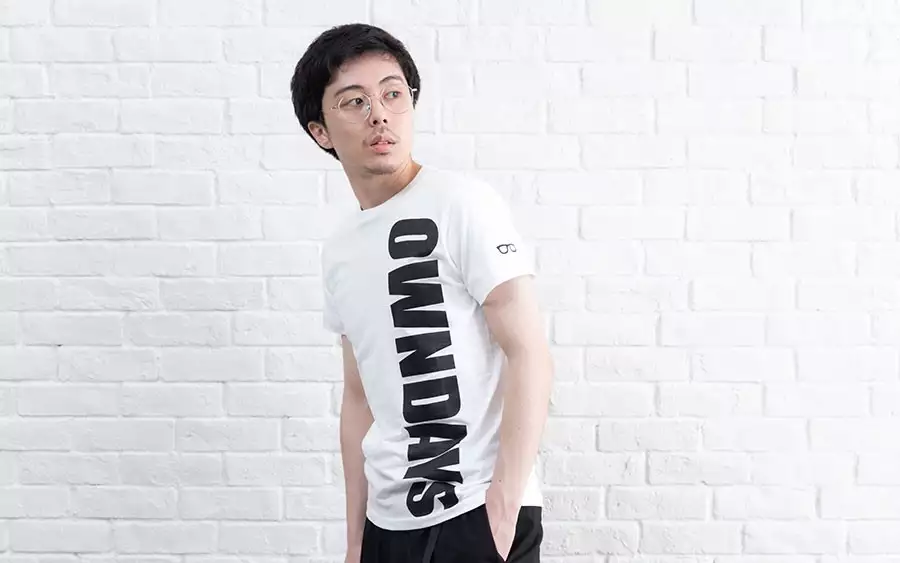 Cloth OWNDAYS OWNDAYS-T-shirt-Logo02-WH  White 