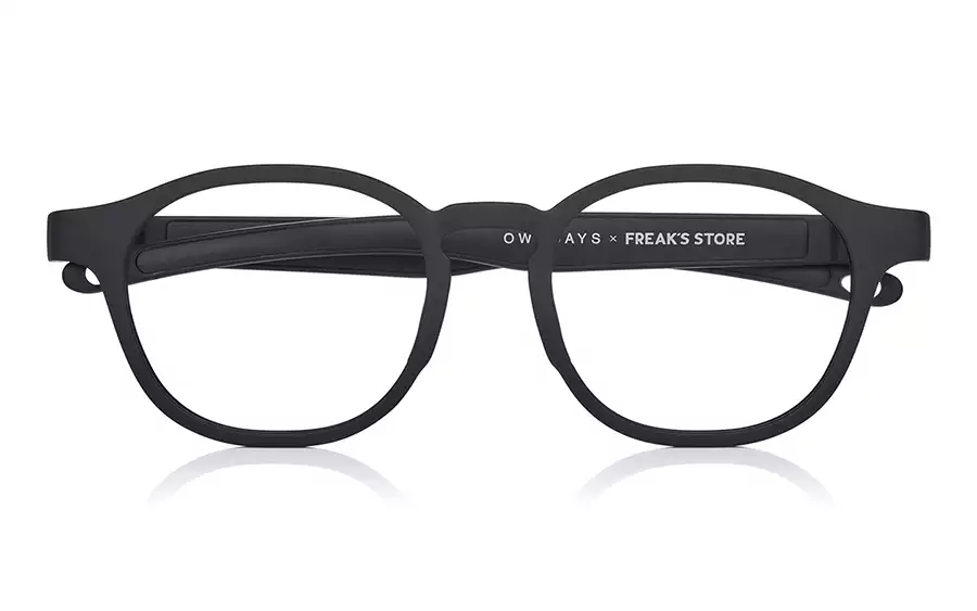 Eyeglasses OWNDAYS × FREAK'S STORE FK2002N-4S  Matte Black 