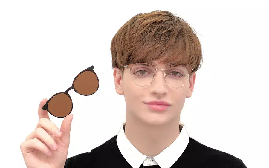 Accessoires (sold separately) OWNDAYS | SUN SNP1010Le-N  Brown Demi 