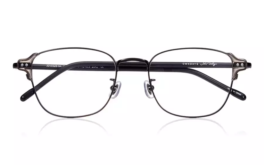 Eyeglasses John Dillinger JD1032B-0A  Black 