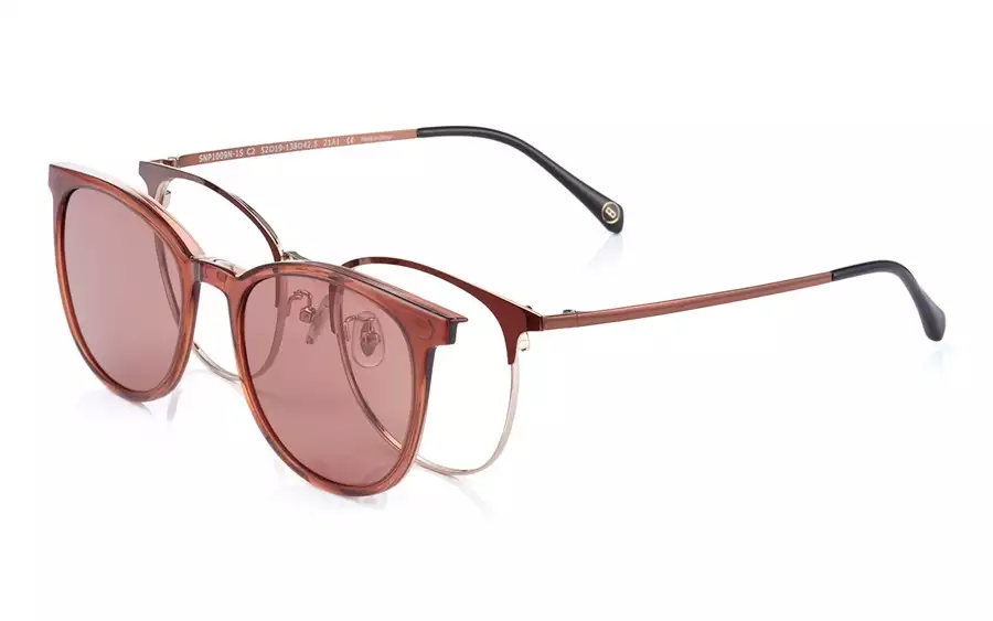 Eyeglasses OWNDAYS | SUN SNP1009N-1S  Brown 