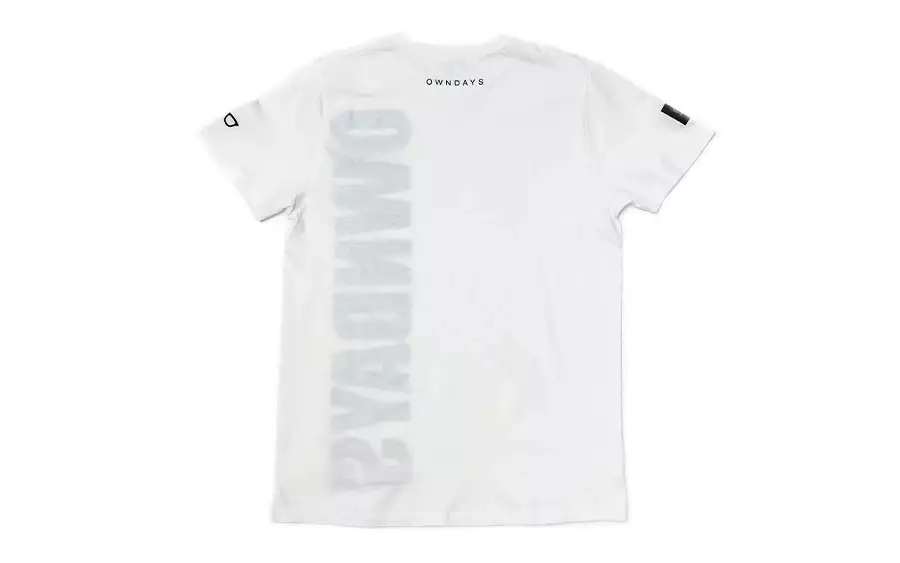 Cloth OWNDAYS OWNDAYS-T-shirt-Logo02-WH  ホワイト 