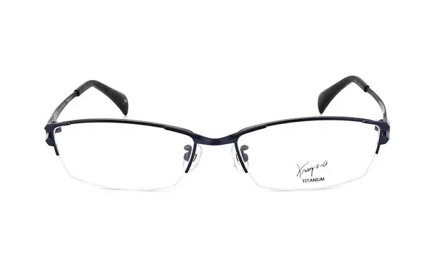 Eyeglasses K.moriyama KM1127-G  ネイビー 