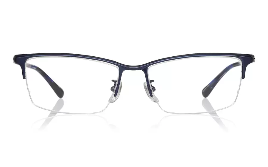 Eyeglasses K.moriyama KM1154X-4A  ネイビー 
