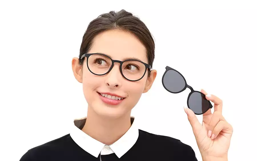 Eyeglasses OWNDAYS | SUN EUSNP201N-1S  Black 