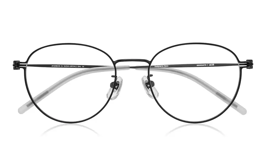 Eyeglasses OWNDAYS | AIR AF1038G-5S  Matte Black 