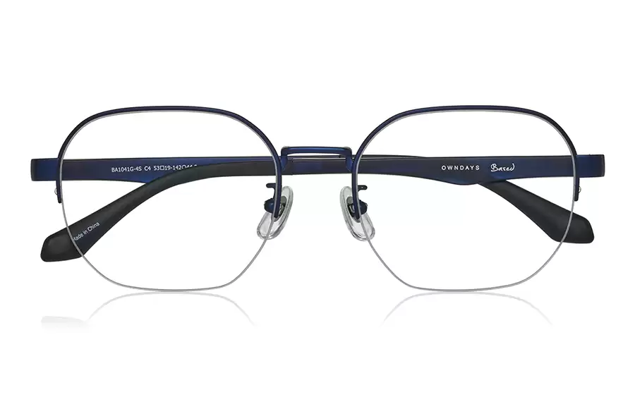 Eyeglasses OWNDAYS | ESSENTIAL BA1041G-4S  マットネイビー 