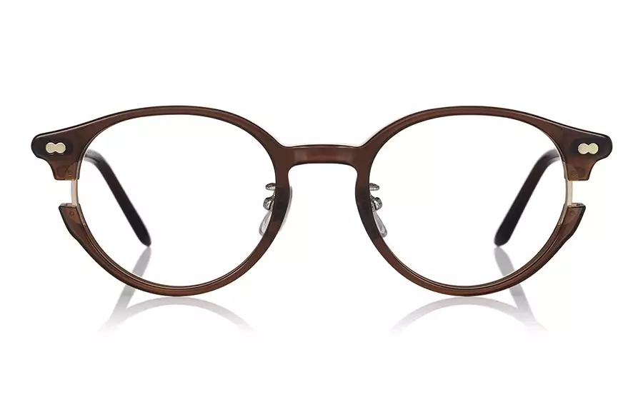 Eyeglasses John Dillinger JD2052B-3A  クリアブラウン 