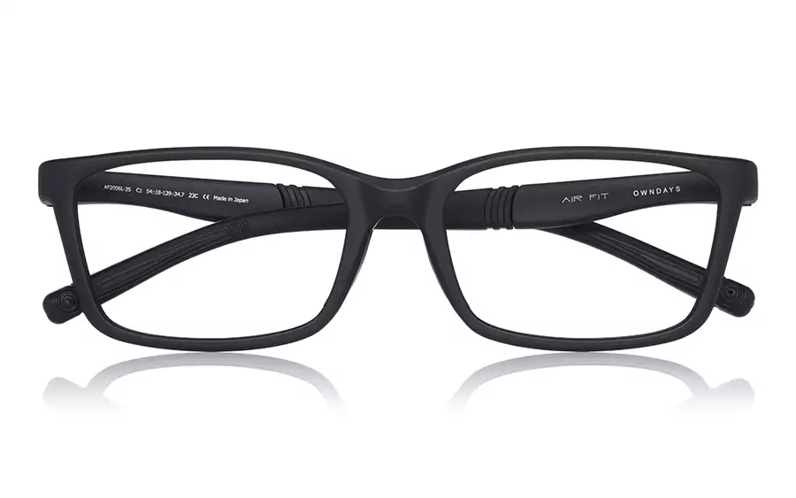 Eyeglasses OWNDAYS | AIR AF2006L-3S  Matte Black 