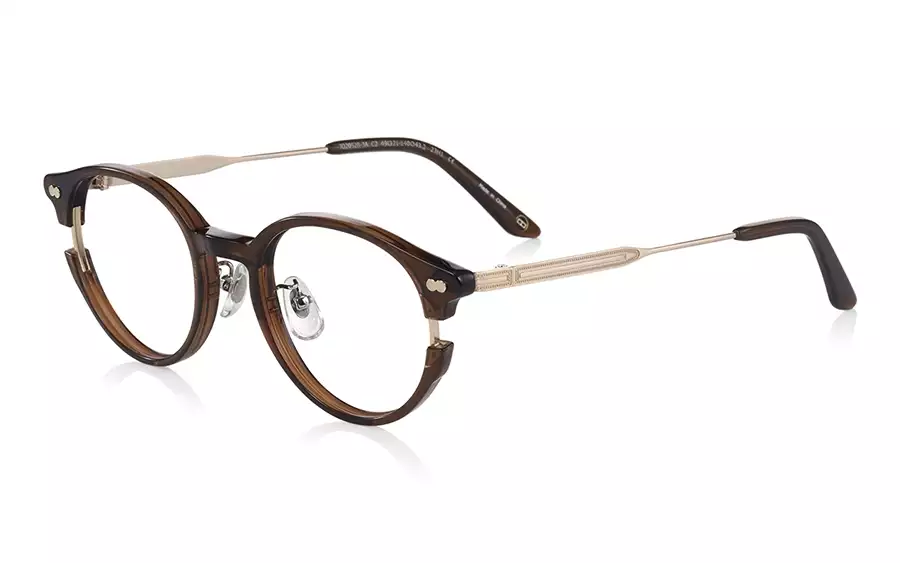 Eyeglasses John Dillinger JD2052B-3A  クリアブラウン 