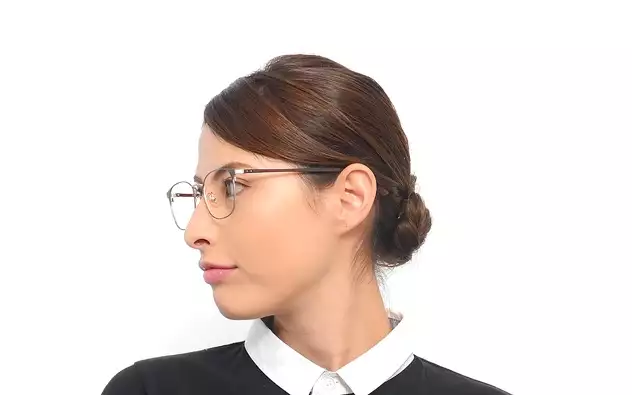 Eyeglasses Graph Belle GB1021F-8A  Brown Demi 