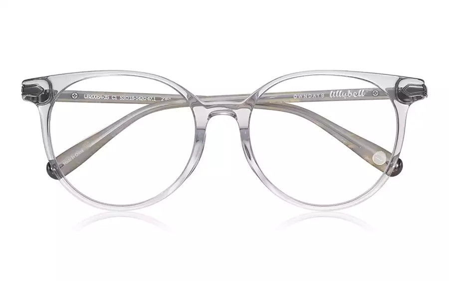 Eyeglasses +NICHE LB2008A-3S  Clear Gray 
