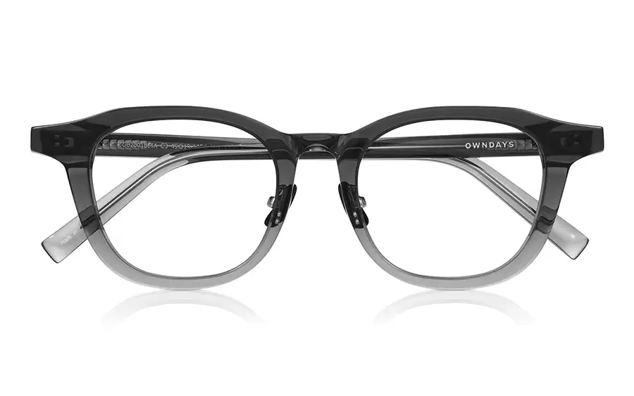Eyeglasses OWNDAYS | ESSENTIAL OB2001B-4A  ブラックハーフトーン 