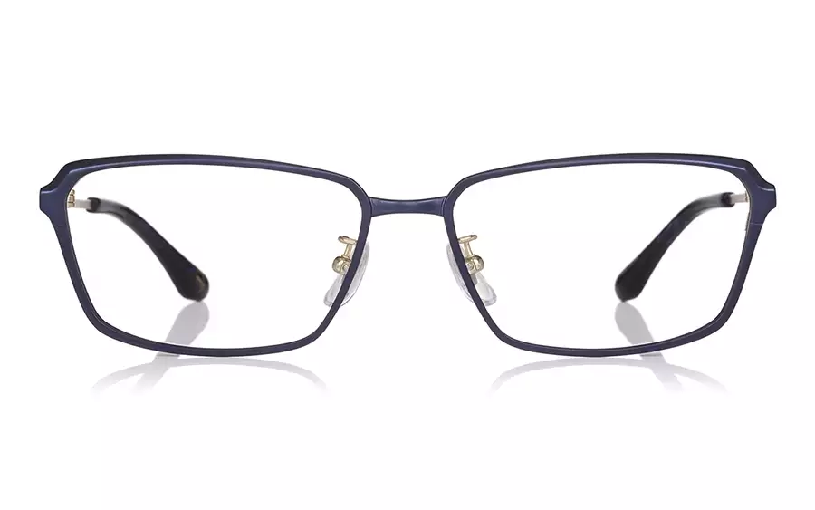 Eyeglasses K.moriyama KM1146G-3S  ネイビー 