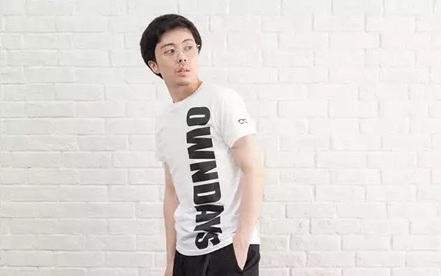 Cloth OWNDAYS OWNDAYS-T-shirt-Logo02-WH  ホワイト 