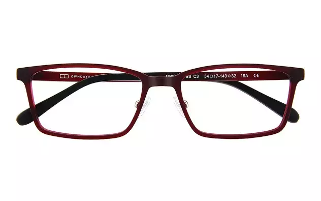 Eyeglasses OWNDAYS | ESSENTIAL OR2057N-9S  マットダークレッド 