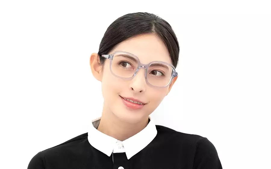 Eyeglasses +NICHE EUNC201B-2A  Clear Blue 
