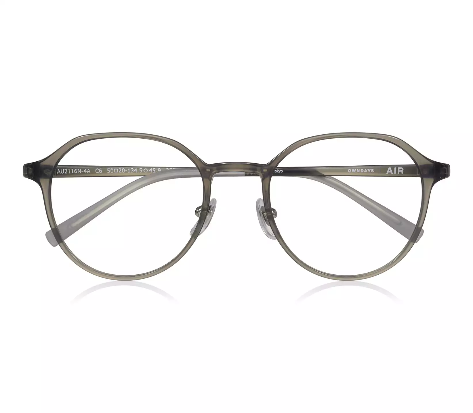 Eyeglasses OWNDAYS | AIR AU2116N-4A  ライトグレー 