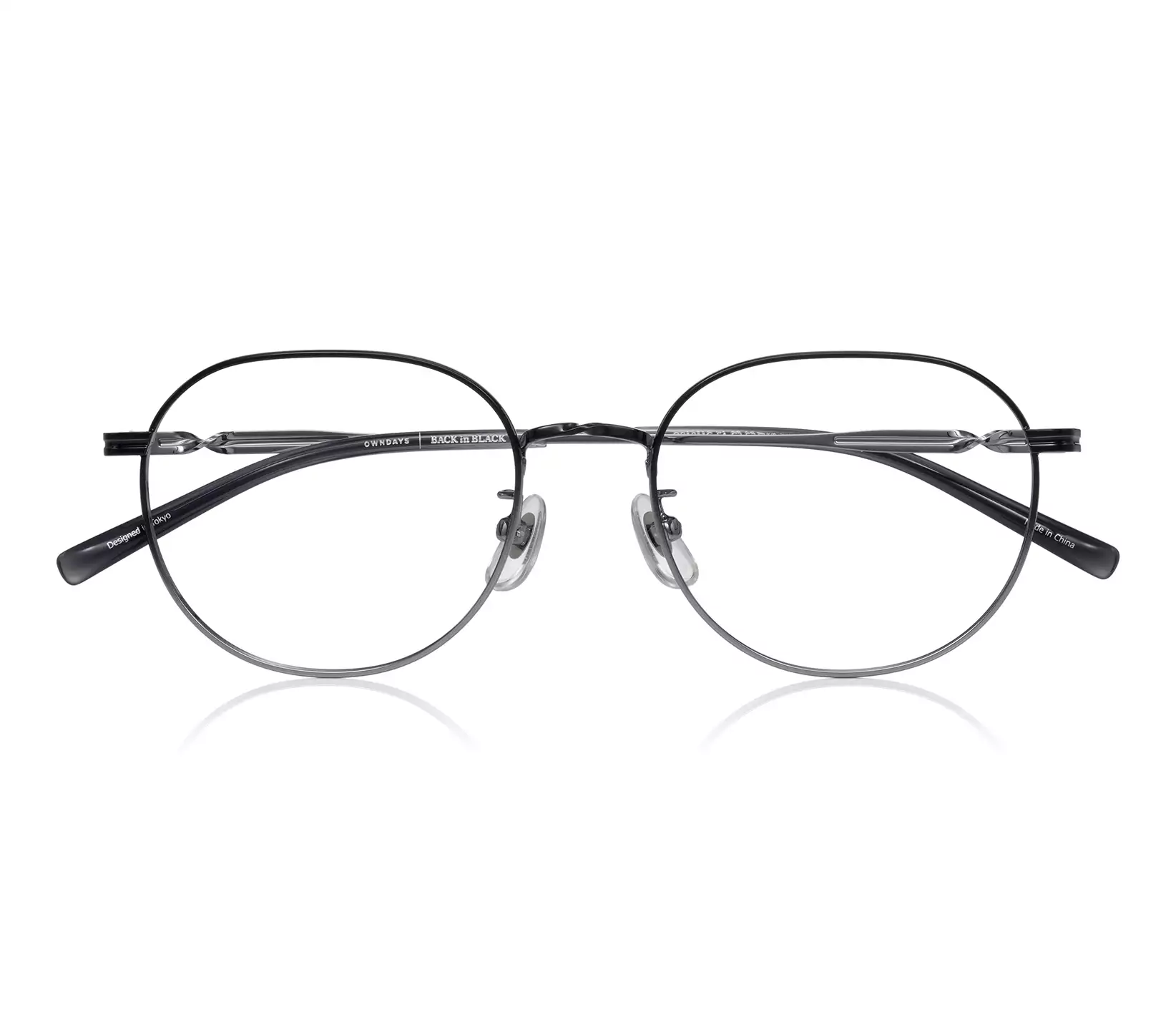 Eyeglasses BACK in BLACK OB1011G-5A  Black Halftone 
