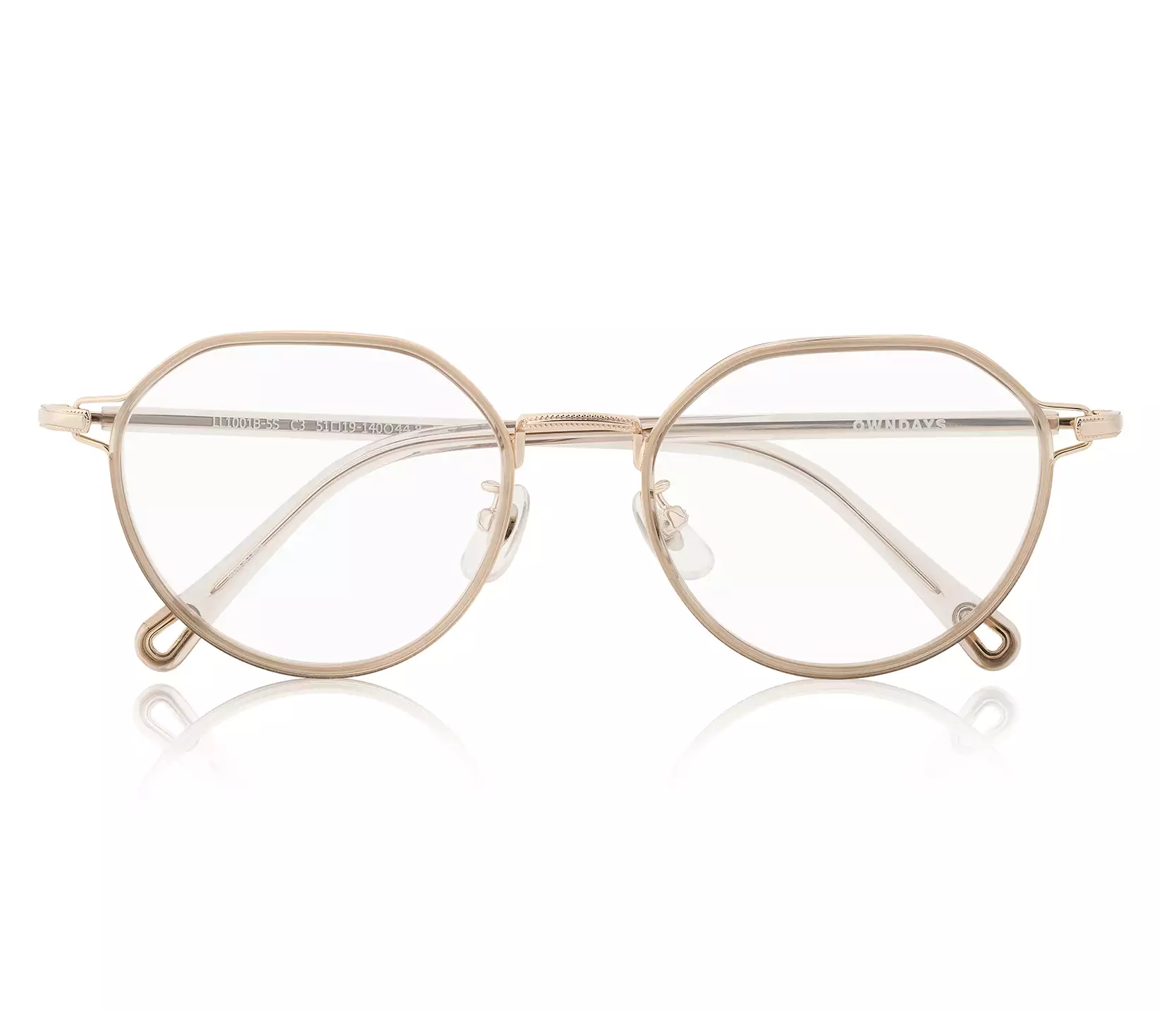 Eyeglasses OWNDAYS Live Life LL1001B-5S  Beige 