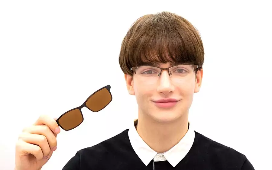 Eyeglasses OWNDAYS | SUN SNP1017N-2S  Gun 