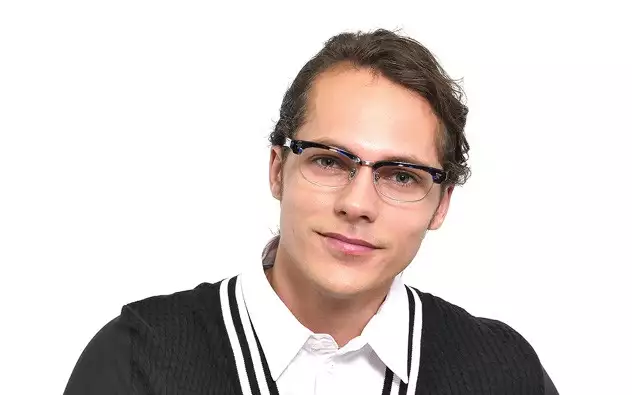 Eyeglasses John Dillinger JD2014-J  Black 