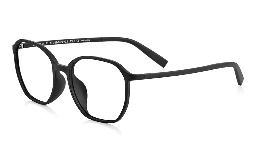 Eyeglasses OWNDAYS | AIR AU8010N-3A  Matte Black 