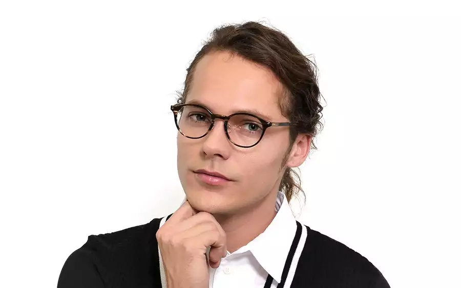 Eyeglasses 千一作 SENICHI11  ハバナ 