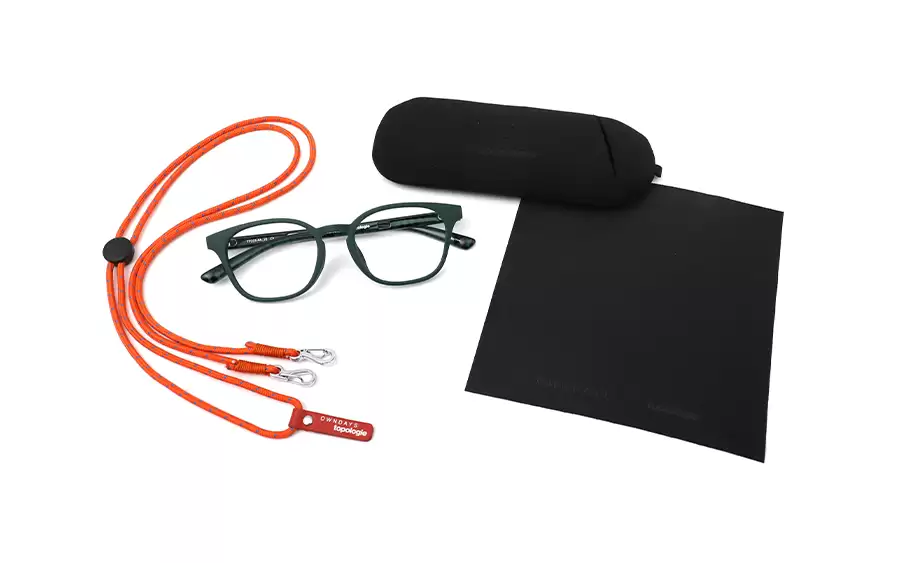 Eyeglasses OWNDAYS × Topologie TP-RG203Ｈ-4A_20_STRAP  Orange 