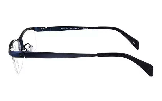 Eyeglasses K.moriyama KM1123-G  Matte Navy 