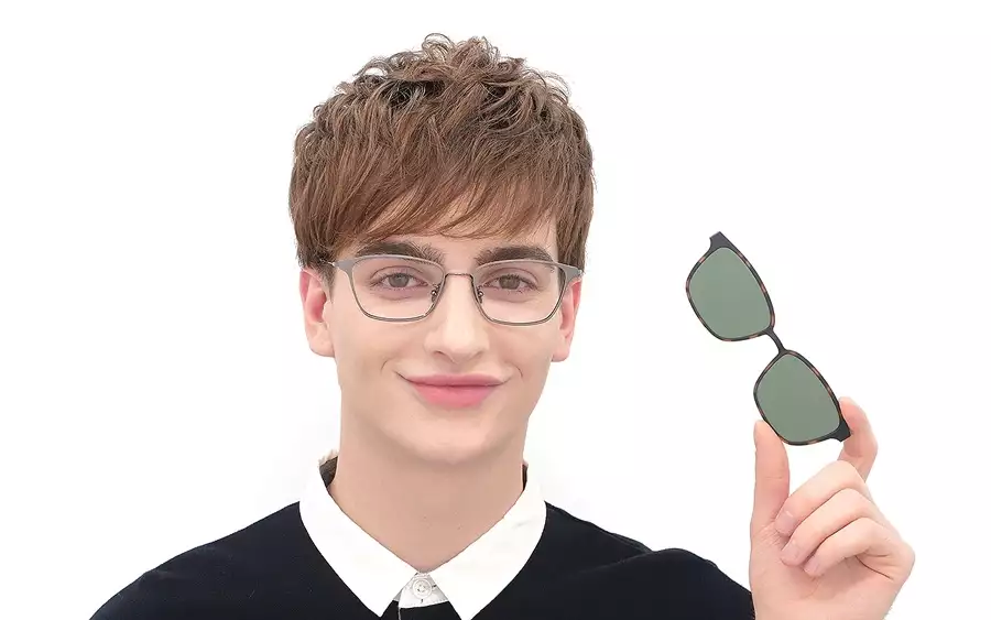 Eyeglasses OWNDAYS | AIR MM1010B-0A  Gun 