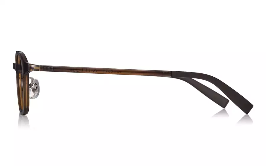 Eyeglasses AIR Ultem AU8008N-3A  Brown 