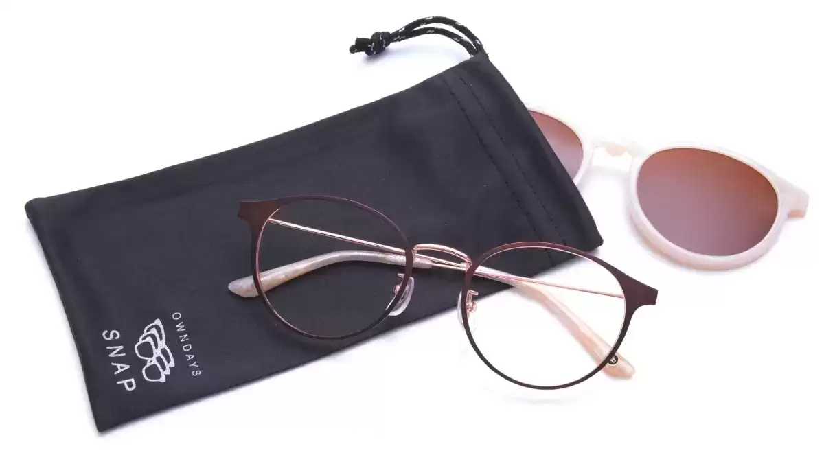 Eyeglasses OWNDAYS | SUN SNP2021N-5S  Clear Pink 