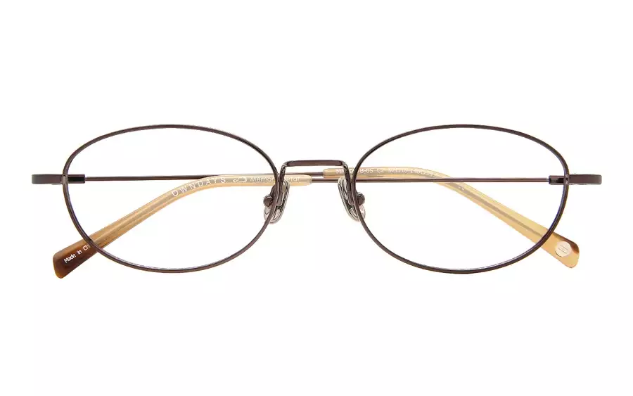 Eyeglasses OWNDAYS | AIR MM1007B-0S  ブラウン 
