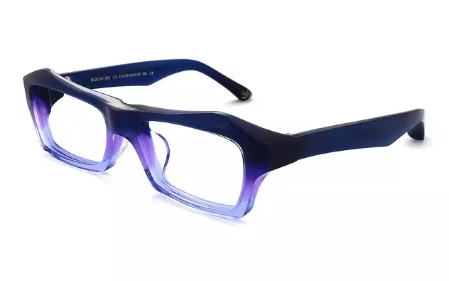 Eyeglasses BUTTERFLY EFFECT BE2014J-8S  ネイビー 