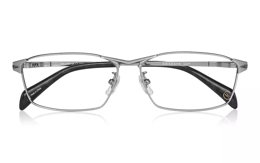 Eyeglasses K.moriyama KM1148G-3A  Light Gun 