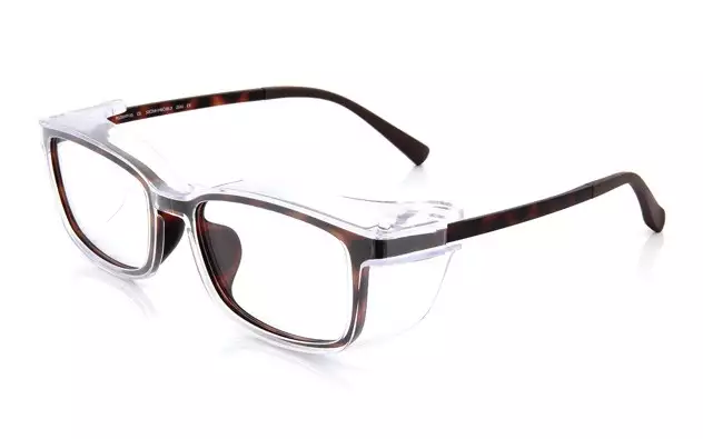 Eyeglasses OWNDAYS 花粉 2WAY GUARD PG2014T-1S  ブラウンデミ 