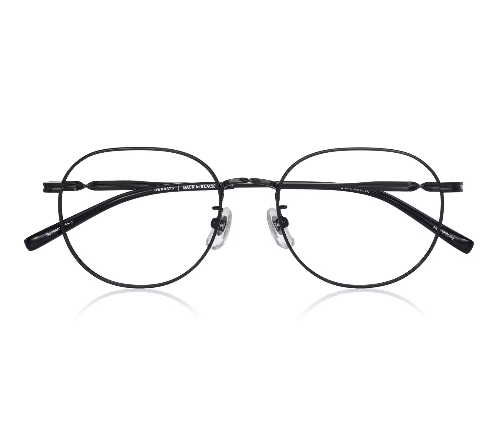 Eyeglasses BACK in BLACK OB1011G-5A  マットブラック 