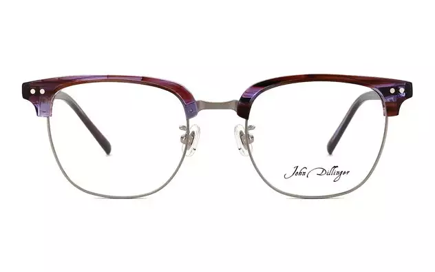 Eyeglasses John Dillinger JD2024-J  Purple Earth Tone 