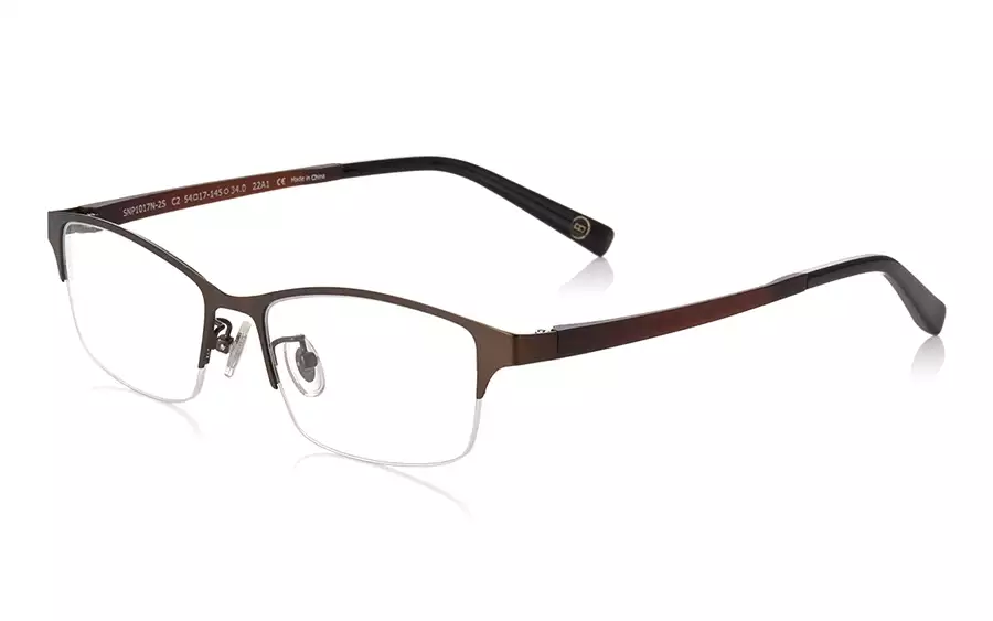 Eyeglasses OWNDAYS | SUN SNP1017N-2S  Matte  Brown 
