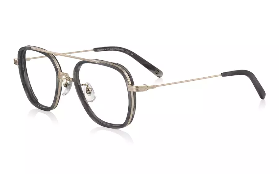 Eyeglasses John Dillinger JD2053B-3A  ブラックマーブル 