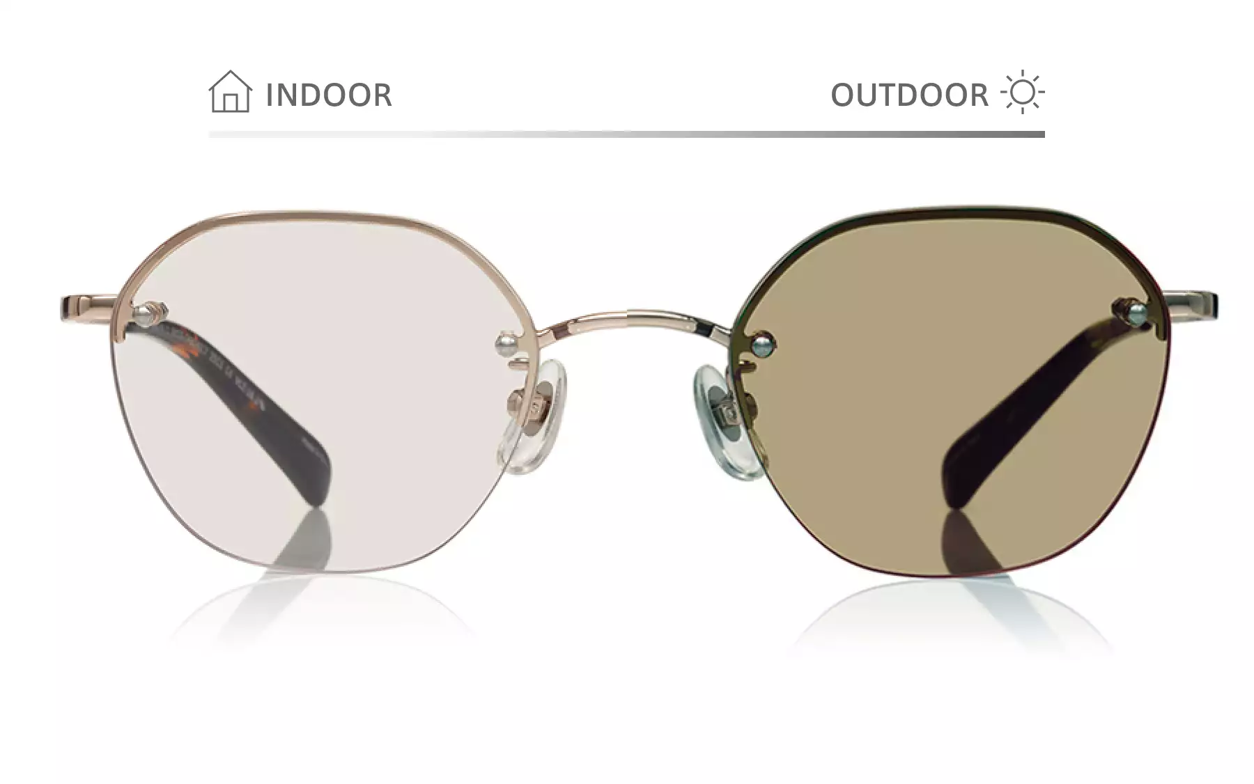 Sunglasses OWNDAYS | SUN SUN1083G-5S  Gold 