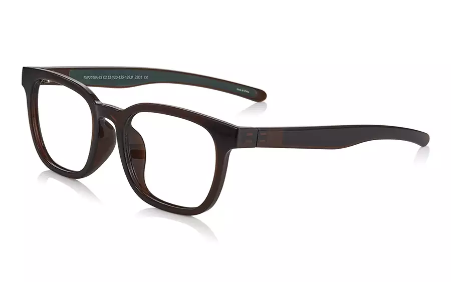 Eyeglasses OWNDAYS | SUN SNP2016A-3S  Brown 